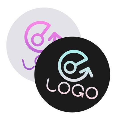 Sticker rond